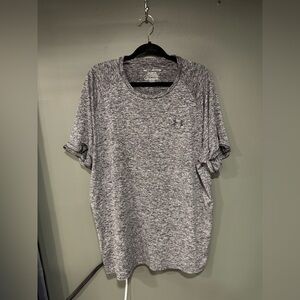 Under Armour Black and Gray Tech Tee